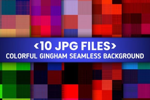 Download Colorful Gingham Seamless Part 21 - Colorful gingham Collection