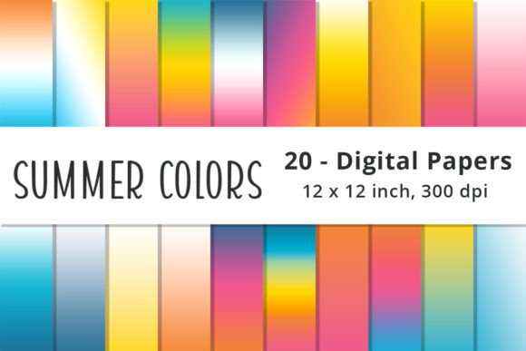Download Summer Gradient Background Patterns - Background patterns Collection